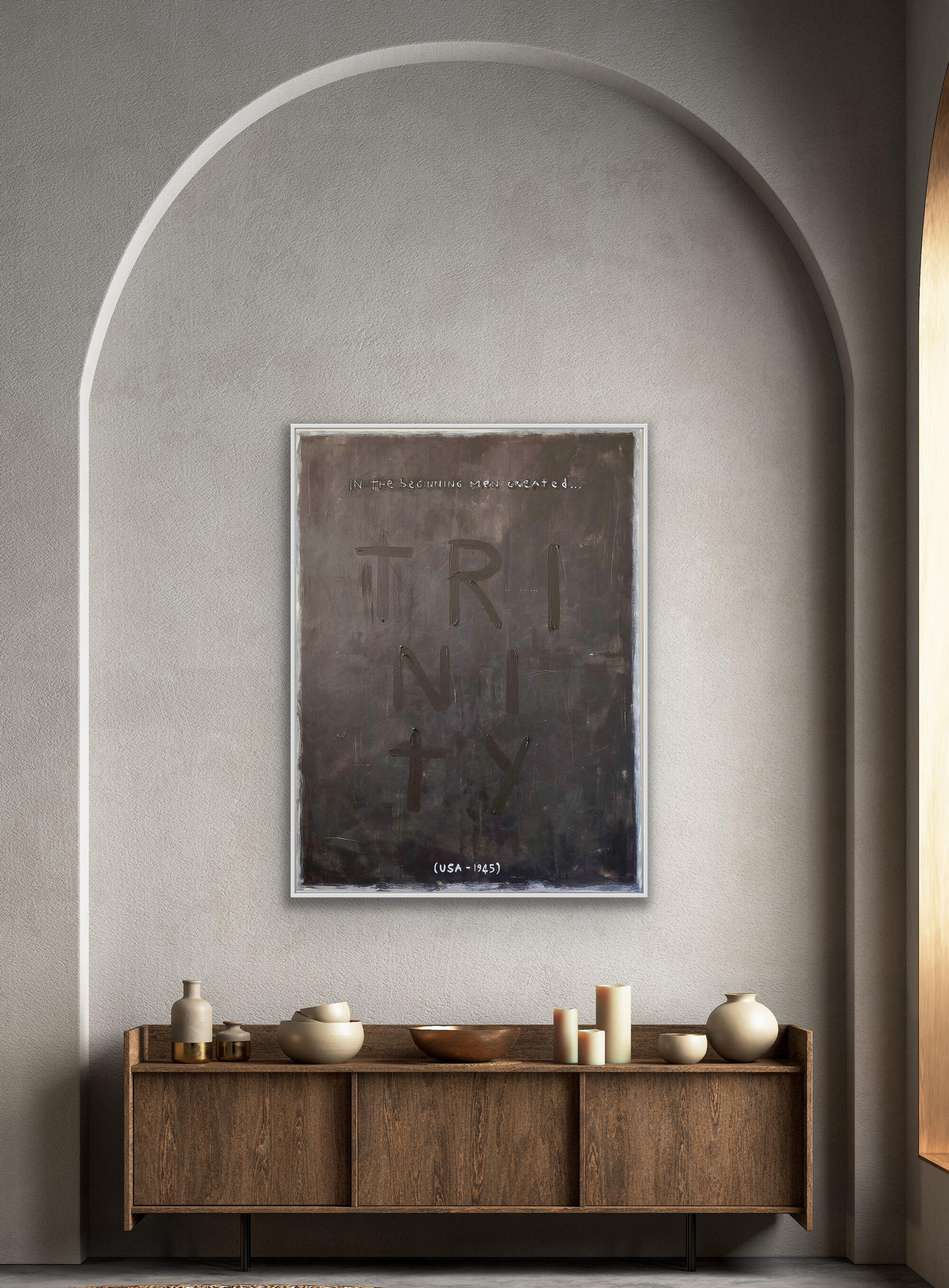 U ME - TRINITY original canvas acrylic painting